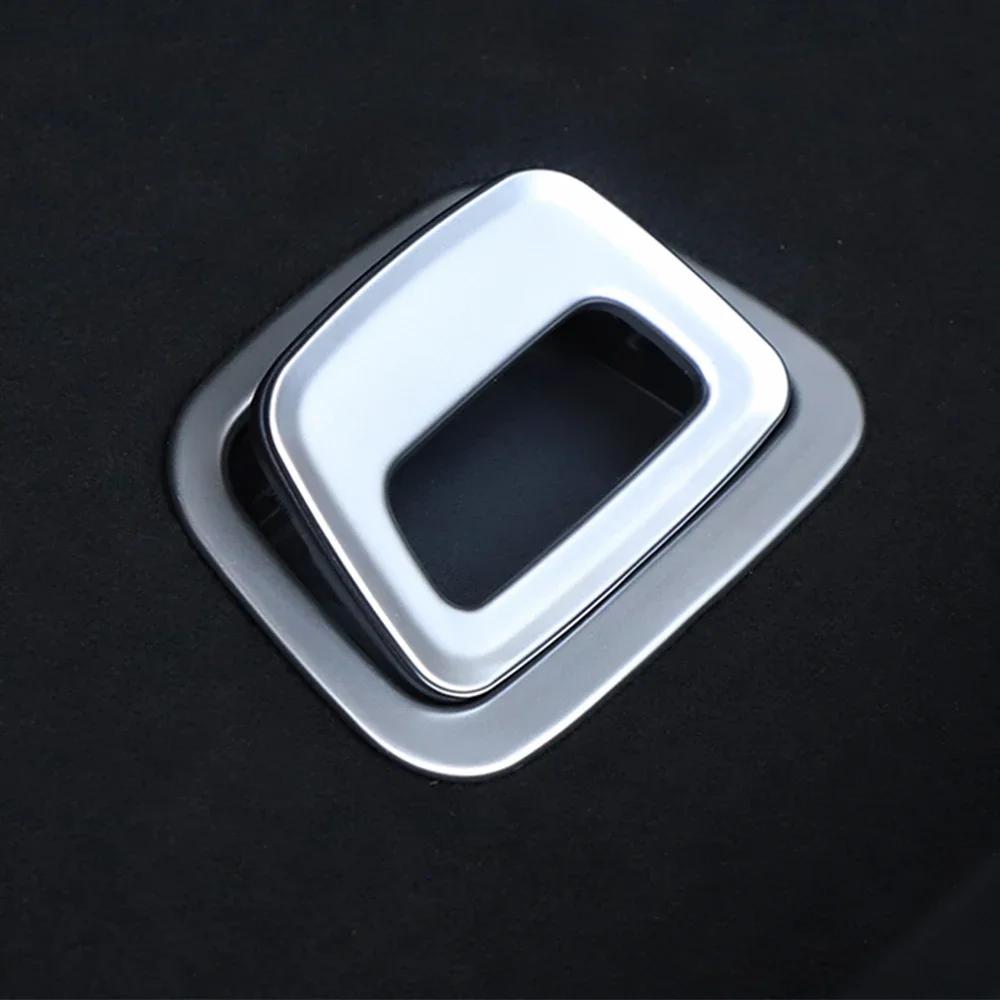 For Mercedes Benz E Class W213 2016 2020 Car Trunk Spare Tire Storage Handle Switch Frame Cover Trim Sequins Decoration Sticker