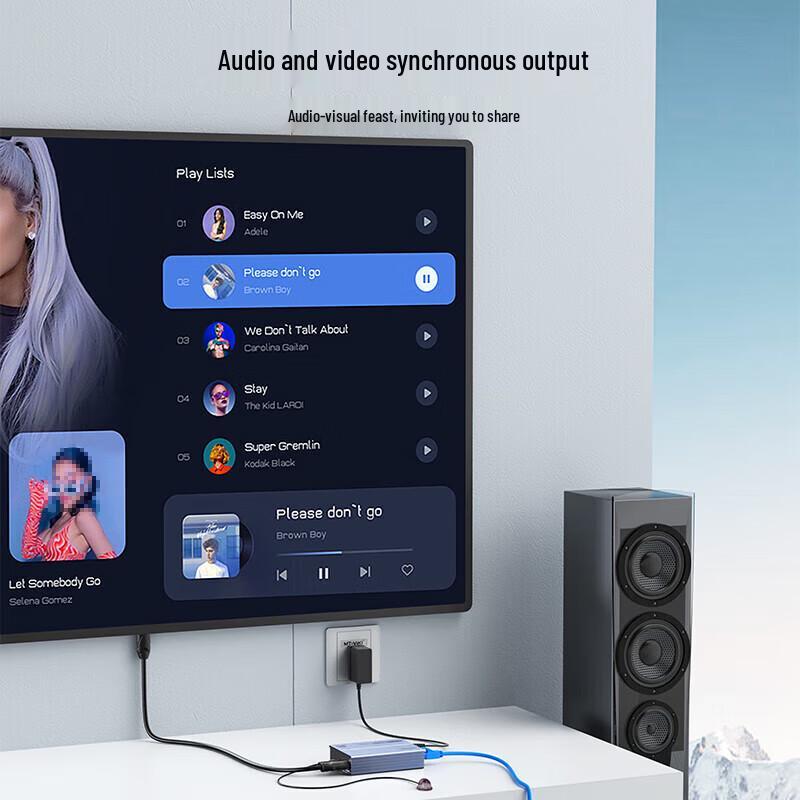 MT-viki 4K HDMI Удлинитель Приемник (200m)