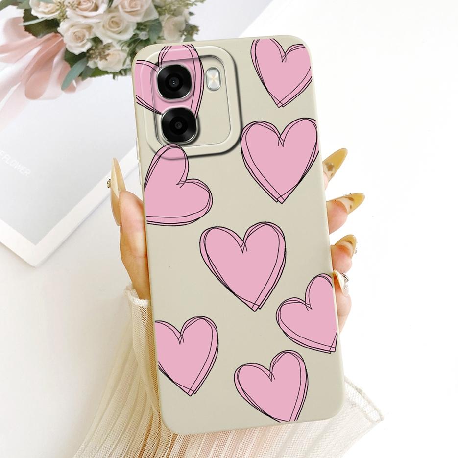 Для Oppo A6 4G Чехол Oppo A6x 5G CPH2783 Красивая Девушка Подсолнухи Расписной Чехол Мягкий Силиконовый Чехол Для Oppo A6x 4G OppoA6 5G Чехлы