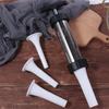 Widened Tube Sausage Filler Stainless Steel Sausage Stuffer Meat Tool Sausage Maker  Home
