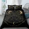 Viking Printed Duvet Set Ancient Myth Themed Bedding Set Three-Piece Set