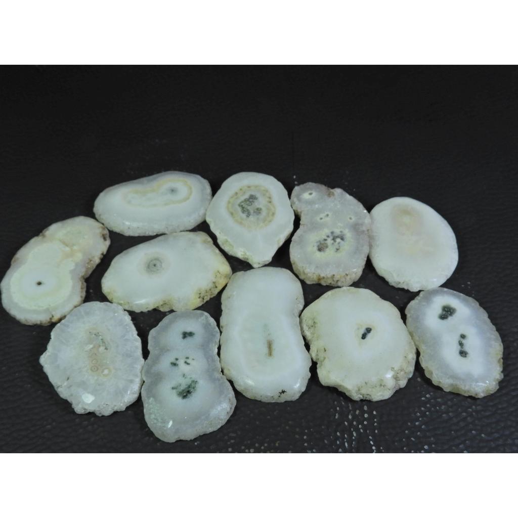 478Cts. Dyed Solar Druzy Agate Mix Shape Cabochon Loose Gemstone 11Pcs Lot A-708