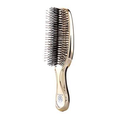 S-HEART Scalp Brush Premium Gold Long Type японская массажная расческа