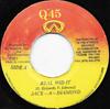 7inch Record JACK-A-DIAMOND / MR. VEGAS - Real Wid It /  Alligator NONE Q45 2001 Jamaica Reggae, Ska & Dub Used
