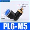 Пневматические угловые быстроразъемные соединения - L-тип PL8-02, PL4-M5, 6M8, 6-01, 10-03, 12-04 Шланги