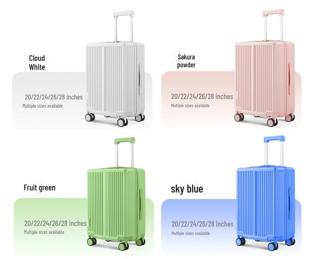 Yongsheng Прочный Универсальный Колесный Чемодан, 28/24 дюйма, с Парольным Замком