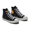 Converse Кеды Chuck Taylor All Star Timeless Graphic Hi Черно-желтые Женские A02885C