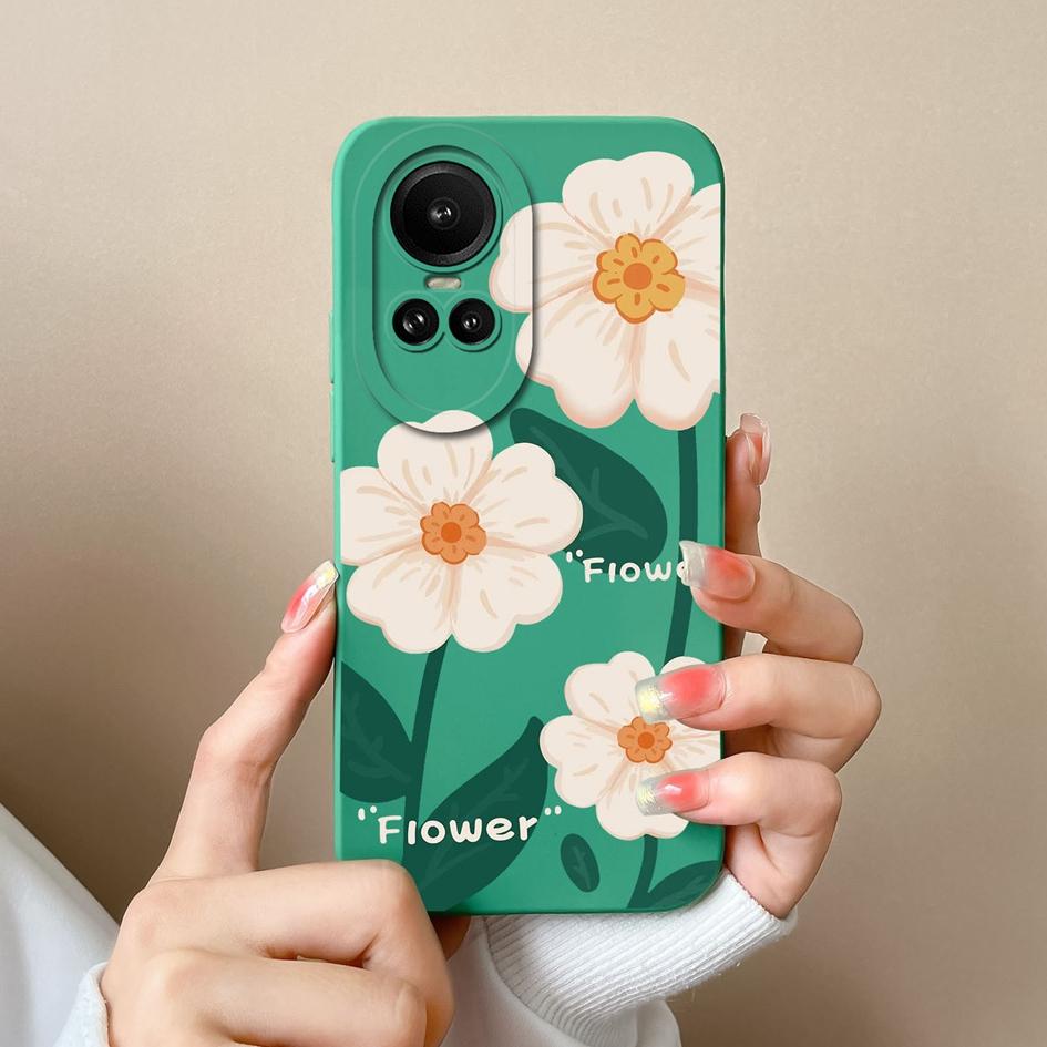 Для Oppo Reno 10 Pro 5G 7 2 3 4 5 6 8 Lite Чехол Модный дизайн Авокадо Женская сумка для телефона Мягкий силиконовый квадратный матовый противоударный чехол для бампера Oppo