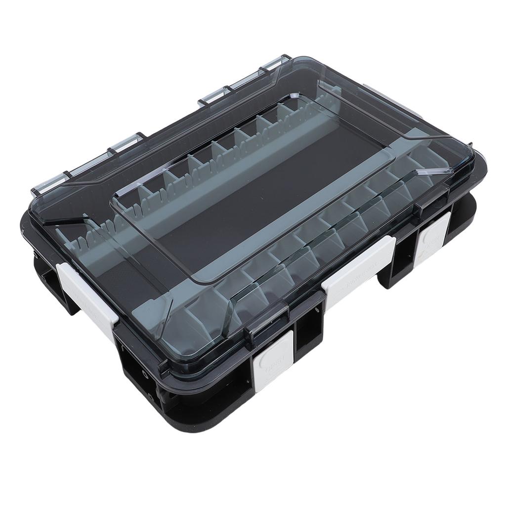 Squid Jig Hook Storage Case Container ABS Plastics Transparent Lid Squid Bait Lure Organizer Box Tackle Box for Sea