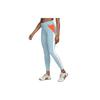 Nike Леггинсы One Dri-FIT Color Block со средней посадкой, женские леггинсы, синие DM7271-494
