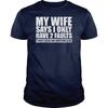 2026 Новые Футболки с Принтом 'Моя Жена Говорит' Забавные Футболки Слоганы Футболки для Улицы Повседневные Винтажные Футболки Футболки для Отдыха с Буквами