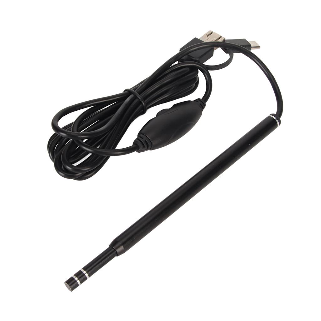 3 в 1 USB эндоскоп с 6 регулируемыми светодиодными лампами Гибкий HD эндоскоп для сотовых телефонов и планшетов