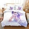 3D Постельное белье Love Live Наволочка Печатный Комплект постельного белья Пододеяльник Наволочка Постельное белье Простыня Чехол для одеяла Размеры: Полный, Queen, King