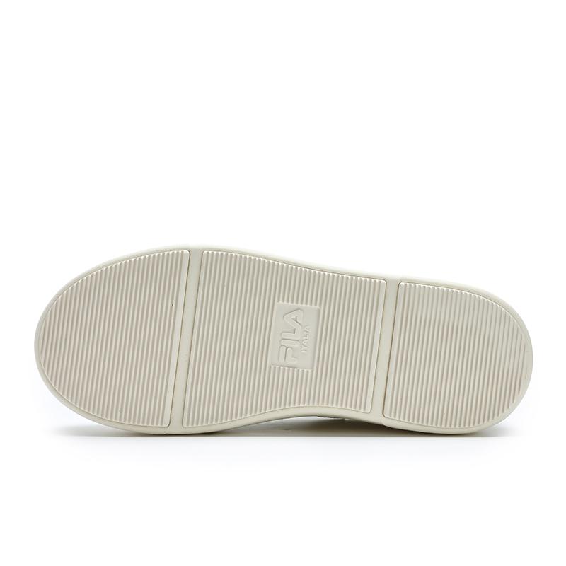 Fila Victoria Повседневные Минималистичные Универсальные Однотонные Кроссовки Женские Кроссовки Молочно-Белые F12W431205FAW