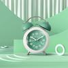 4-Inch Table Clock with Backlight Bedroom Desktop Clock Twin Bell Alarm Clock  Student Children