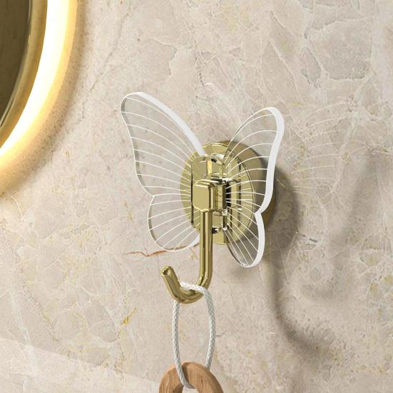 Wall Storage Hook Strong Adhesive Removeable No Mark Left Damage-free Punch-free Anti-slip Moisture-proof Waterproof Organization Hook