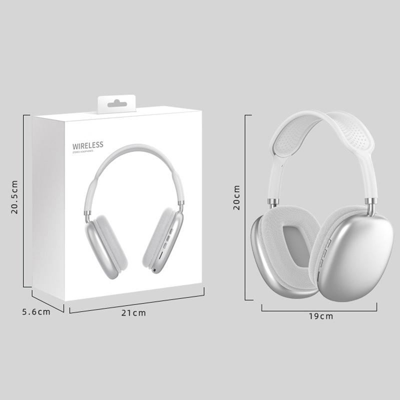 Pffee Super Bass Wireless Headphones Bluetooth 5.0 Headsets Support TF Card Noise Cancellation