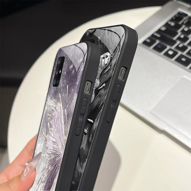 Закаленное Стекло Чехол для Телефона Для Samsung Galaxy M51 M31S M31 M21 A71 A51 A31 M40S M30s M31 Prime M21S 5G 4G Чехол