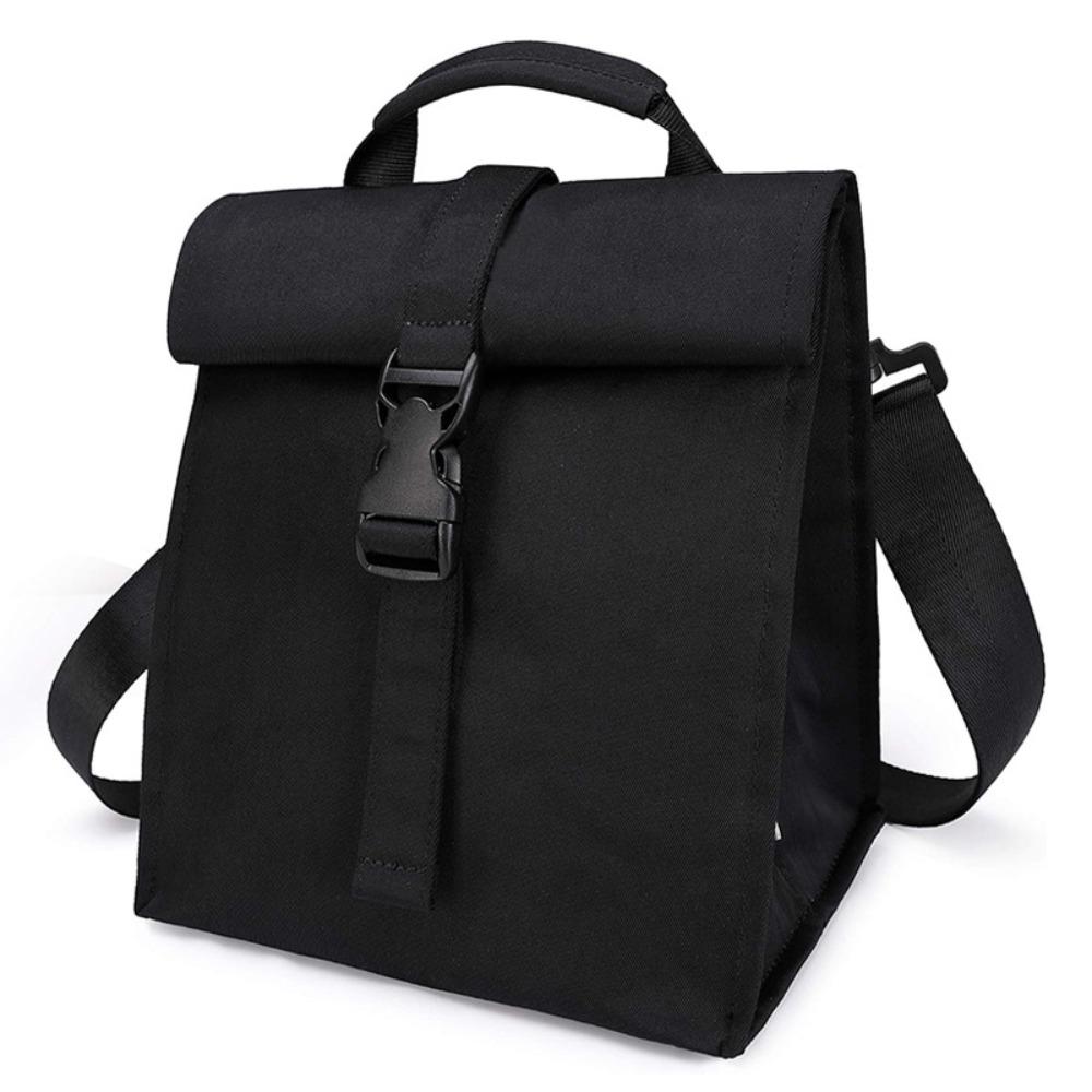 Adjustable Shoulder Strap Insulated Lunch Bag Portable Insulated Meal Container Picnic Bag  Work