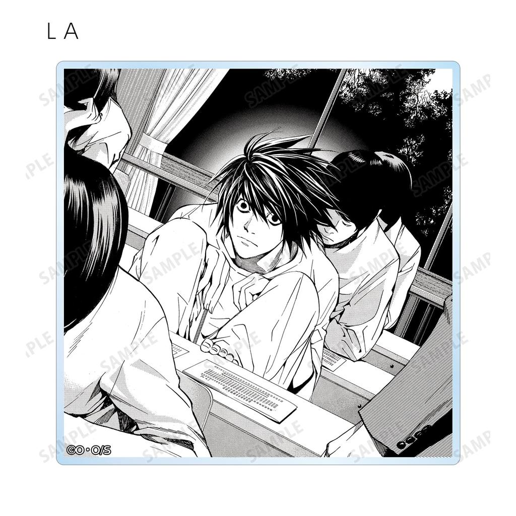 DEATH NOTE Trading Piece Acrylic Coasters, Box of 15