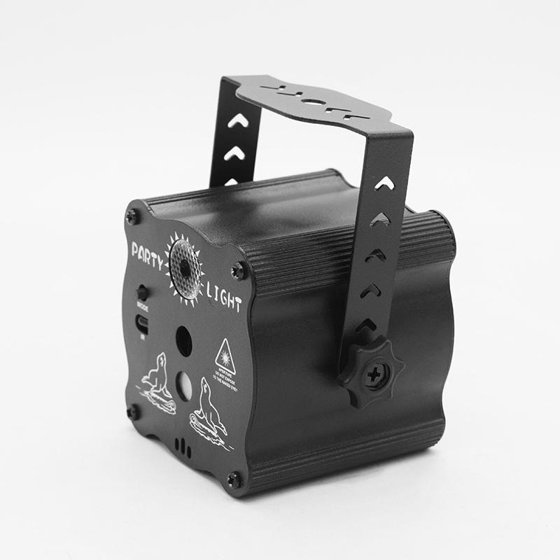 Laser Lights for Party, DJ Disco Stage Lights with Sound Activated Remote Control, Random Effects Party Lights for Home Birthday Party Christmas Ktv