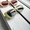 Очки 3949 Square Jelly Beach Trendy Sunglasses Women, Square Summer Sunglasses Men