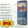 Protective Glass For Realme C75 C61 C51 C63 C53 C71 C65 C55 C67 10 11 13 14 Pro Plus GT 7 Pro 6T Note 50 60 Tempered Glass Screen Protector 3pcs