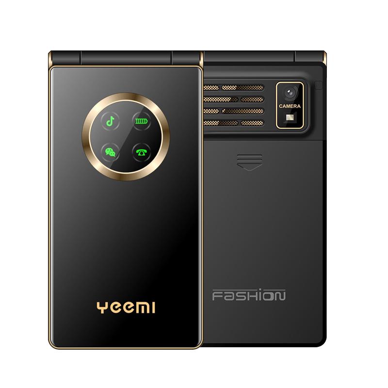 YEEMI M3-1 GSM 2G Раскладушка 2,8-дюймовый экран Две SIM-карты 8 Мп Камера Светодиодный фонарик Громкий голос Большие кнопки Мобильный телефон