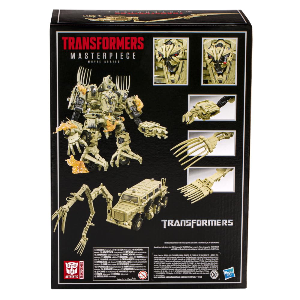 Hasbro Transformers Masterpiece Movie Series Figure Bonecrusher 27cm Black MPM-14 (F7136),