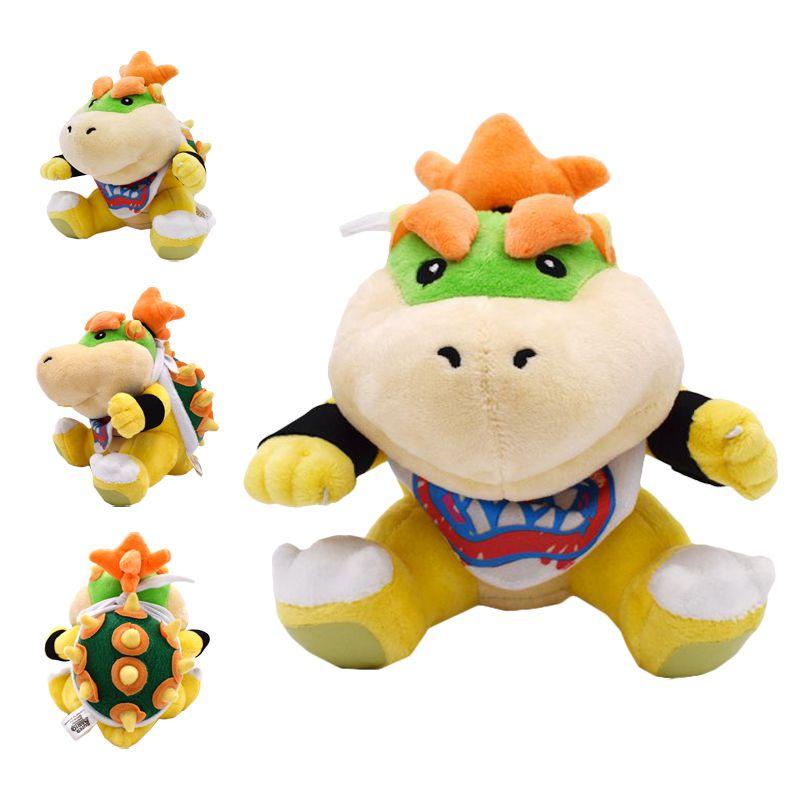 Soft And Cuddly Baby Bowser Jr 7" Plush Super Mario Bros Little Buddy Toy Koopa