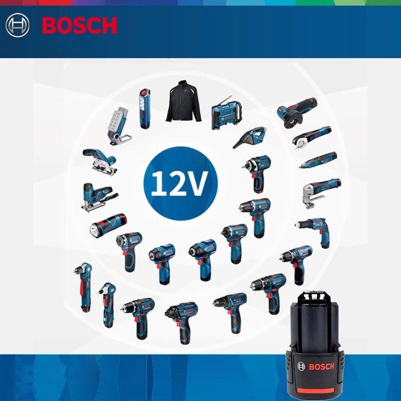 Bosch GBA 12V-2A GBA 12V-3A 12В аккумулятор, совместимый с литий-ионными электроинструментами Bosch 12В