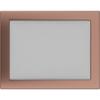 Вентиляционная крышка 22x30 гальваническая медь