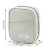 Travel Digital Accessories Storage Pouch Compact Data Cable Carrying Case Organizer Zipper Pouch for Earphone Power Bank