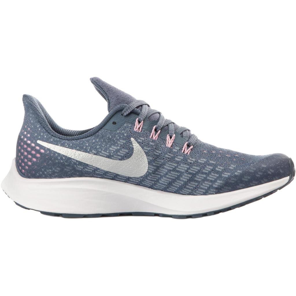 Nike Детские кроссовки Air Zoom Pegasus 35 GS Размытый синий Металлик-серебристый AH3481-400