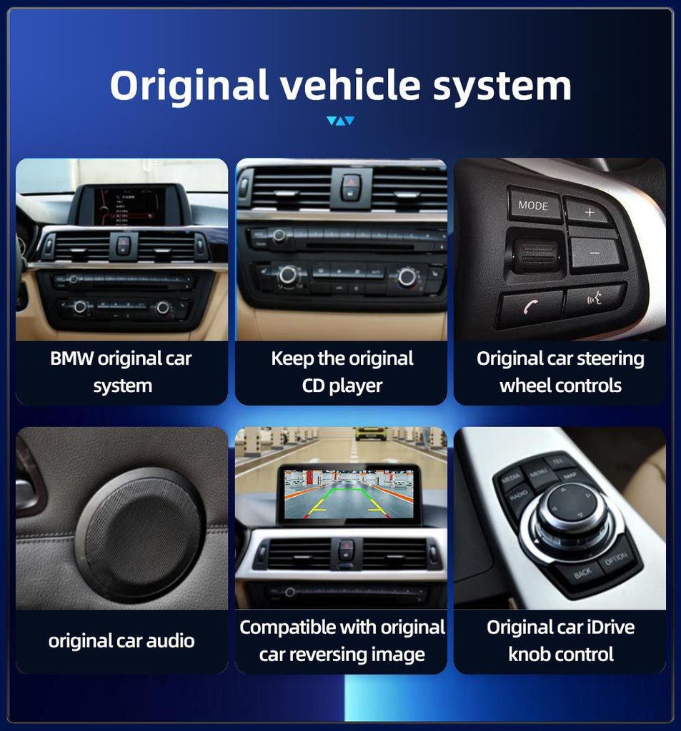 10.25-Inch Linux Navigation and Reversing System for BMW 1 Series E81 E82 E87 E88
