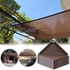 UV Protection Sunshade Net Outdoor Thickened Shade Mesh Fence Cover Plant Sun Cover Sail Garden Balcony Car Nets Awning Tents