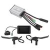 36V 48V 250W 15A Motor Controller LCD8H Panel Thumb Throttle Kit for Road Bikes Mountain Bikes