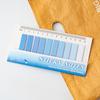 200 Sheets Morandi Colorful Sticky Notes Index Tabs Writable Page Markers Bookmark Flags With Ruler For Notebook