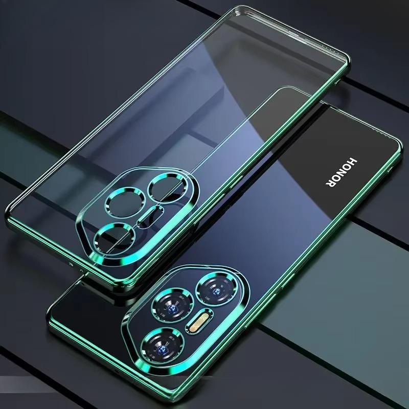 Мягкий чехол с гальваническим покрытием для Honor 400 Pro 400lite, противоударный гальванизированный силиконовый ТПУ бампер, задняя крышка для телефона Honor400