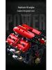 WoodCraft T5011 Конструктор «Гоночный двигатель V8» - Модель, совместимая с Lego