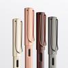 LAMY Lx Rosegold Fountain Pen Elegant Aluminum Body with Palladium Stainless Steel Clip Steel Fine Point Includes LAMY T10 Blue Ink Cartridge -