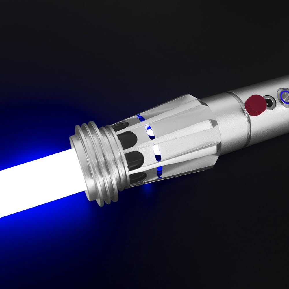 Световой меч YDD с USB-зарядкой, со звуком и вспышкой, металлическая рукоятка, 2 шт. в комплекте, соединяемые, Рождественский подарок