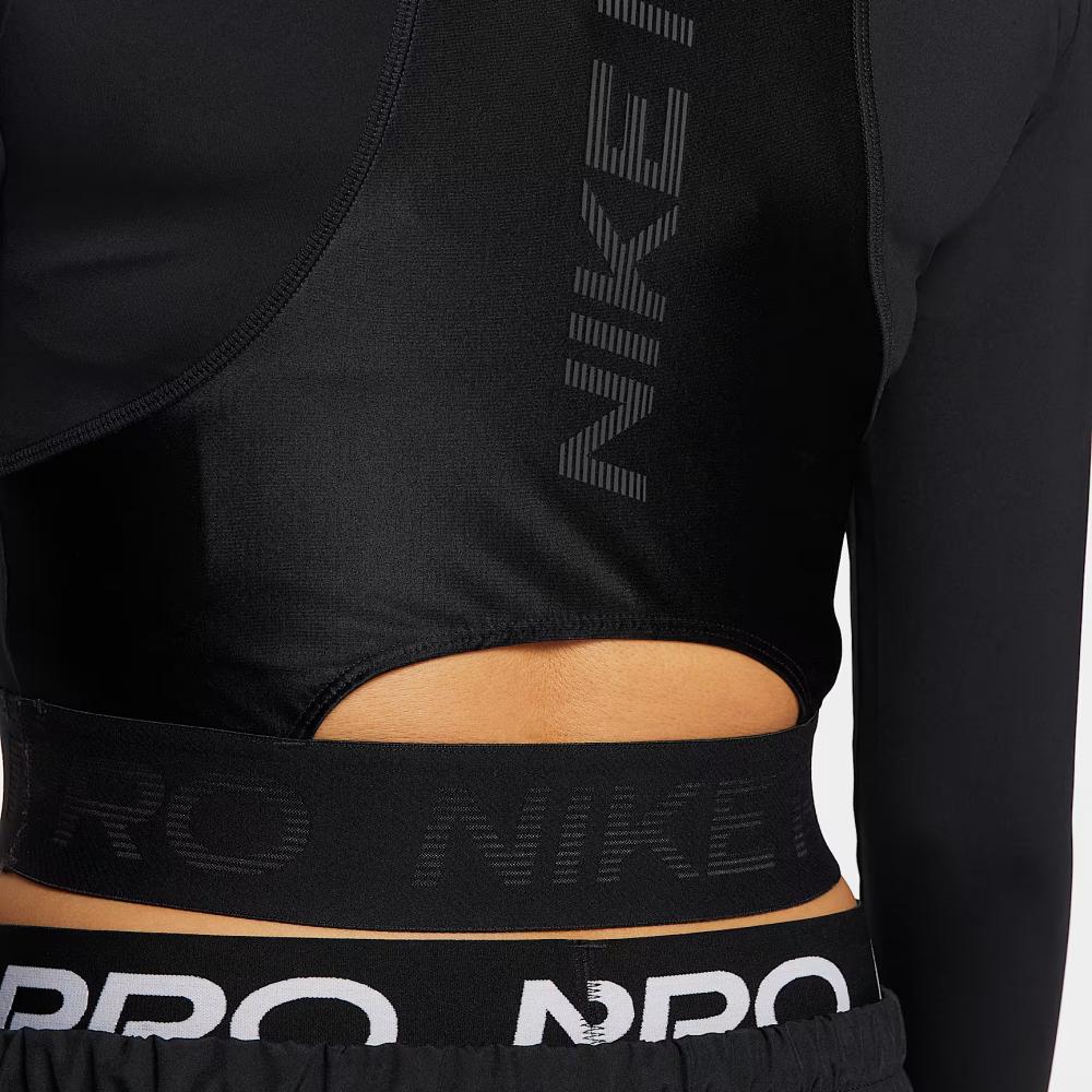 Nike Женская футболка с коротким рукавом Dri-Fit Pro быстросохнущая HV9993-010