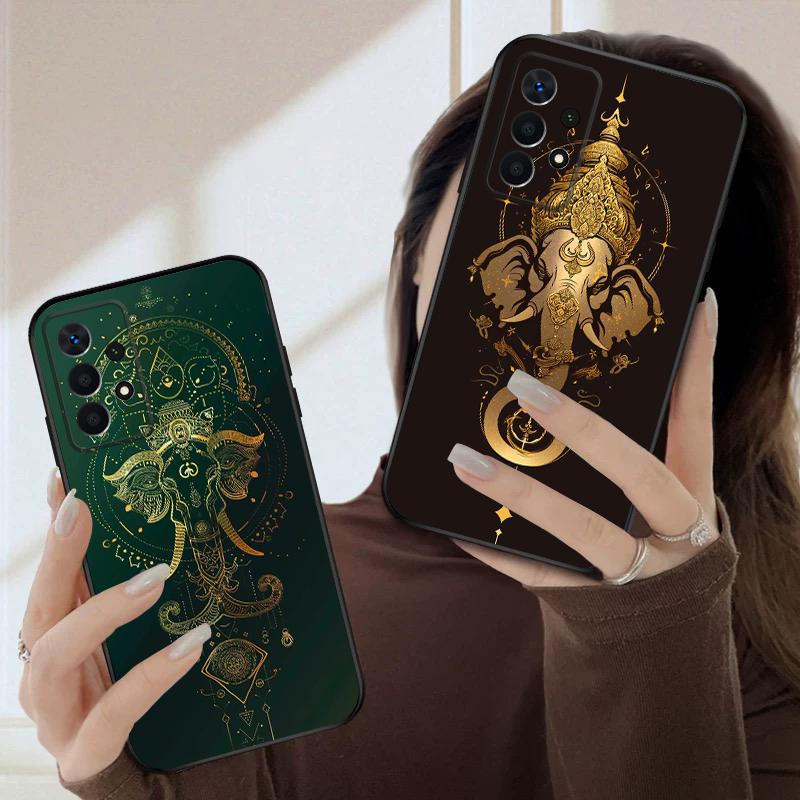 Мультяшный слон Для Samsung A03 Core A 04 05 06 12 14 15 16 22 23 Galaxy A25 26 4G 34 35 52 53 56 71 73 90 5G мягкий чехол для телефона