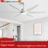52" Retro Industrial Ceiling Fan for Living Room, Dining Room, or Office - No Light