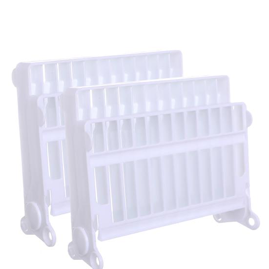 2 шт. сушилка для посуды, открывающаяся на 180 градусов, складная подставка для хранения, подставка для слива столовых приборов, держатель для столовых приборов, ложек, вилок