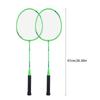 1Pair Light Weight Badminton Racket Set Professional Double Badminton Racquet Shuttlecocks Racquet for 2 Players Playing