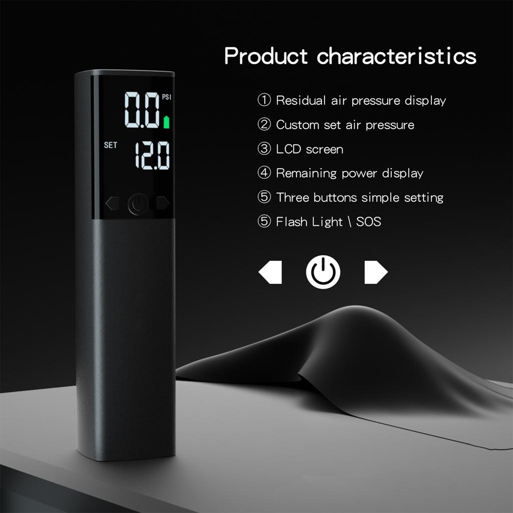 Портативный автомобильный воздушный насос воздушный насос умный беспроводной баскетбольный насос