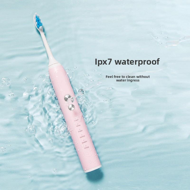 Новая умная электрическая зубная щетка для взрослых Sonic Soft Hair Магнитная левитация Беспроводная зарядка электрическая зубная щетка для пары набор