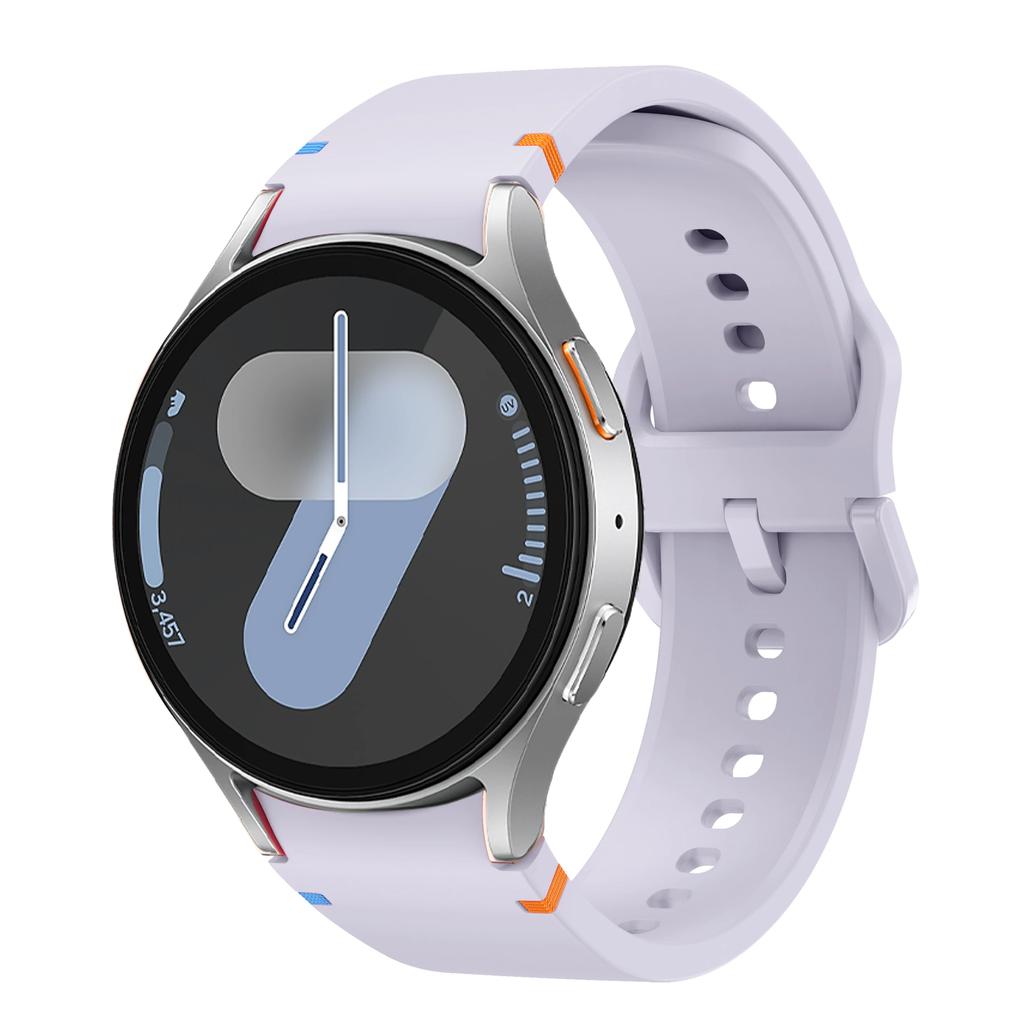 Классический НОВЫЙ силиконовый ремешок для Samsung Galaxy Watch 7 6 5 4 40 мм 44 мм 5Pro 45 мм спортивный браслет для Galaxy Watch 6 Classic 43 мм 47 мм Band